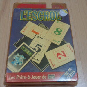 0133 – Jeu de cartes L’Escroc neuf