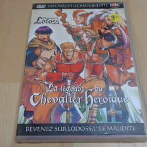 DVD 0137 – DVD  Lodoss – La légende du chevalier héroïque vol 4  neuf