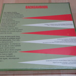 0159  mini jeu de voyage Backgammon  neuf