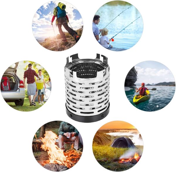 0248 – Mini Chauffage de Camping, Mini Poêle neuf – Image 6