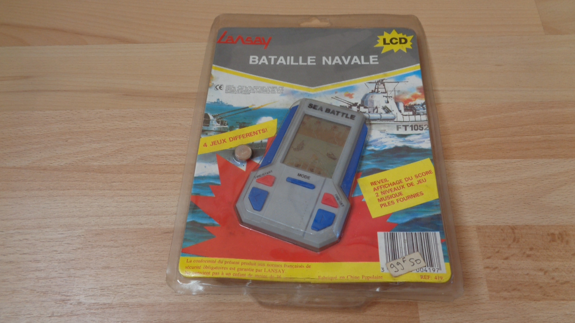 JEUX VIDEO 0516 Jeu électronique bataille navale Neuf sous blister – Image 3