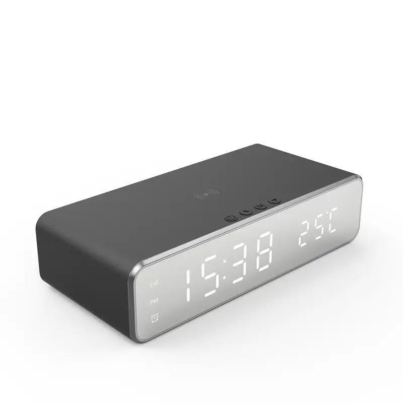 0330 – réveil et station de charge sans fil neuf