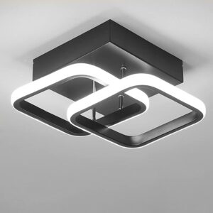 0289 – Plafonnier 2 LED Rectangulaire Moderne neuf