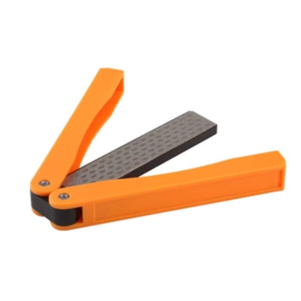 0324 – Aiguiseur de couteaux, aiguiseur double face pliable neuf – Image 10