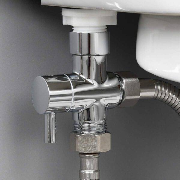 0462 - Vanne de dérivation en laiton, séparateur d'eau à 3 voies neuve – Image 6