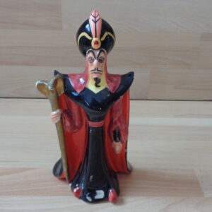 0503 – figurine en porcelaine céramique Disney Jafar méchant  21 cm