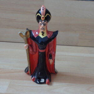 0503 – figurine en porcelaine céramique Disney Jafar méchant  21 cm