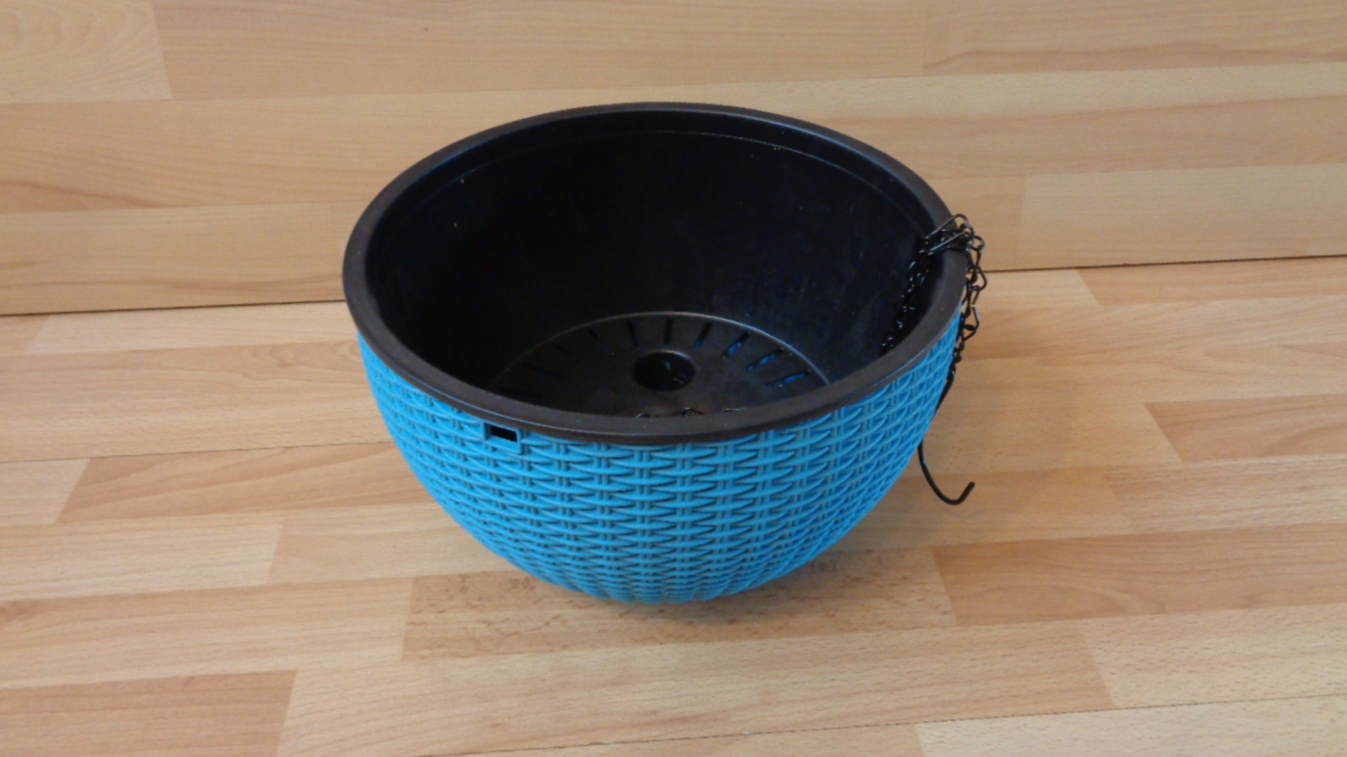 0688 – Pot de Fleurs Suspendu bleu 26 x 15 cm neufs – Image 8