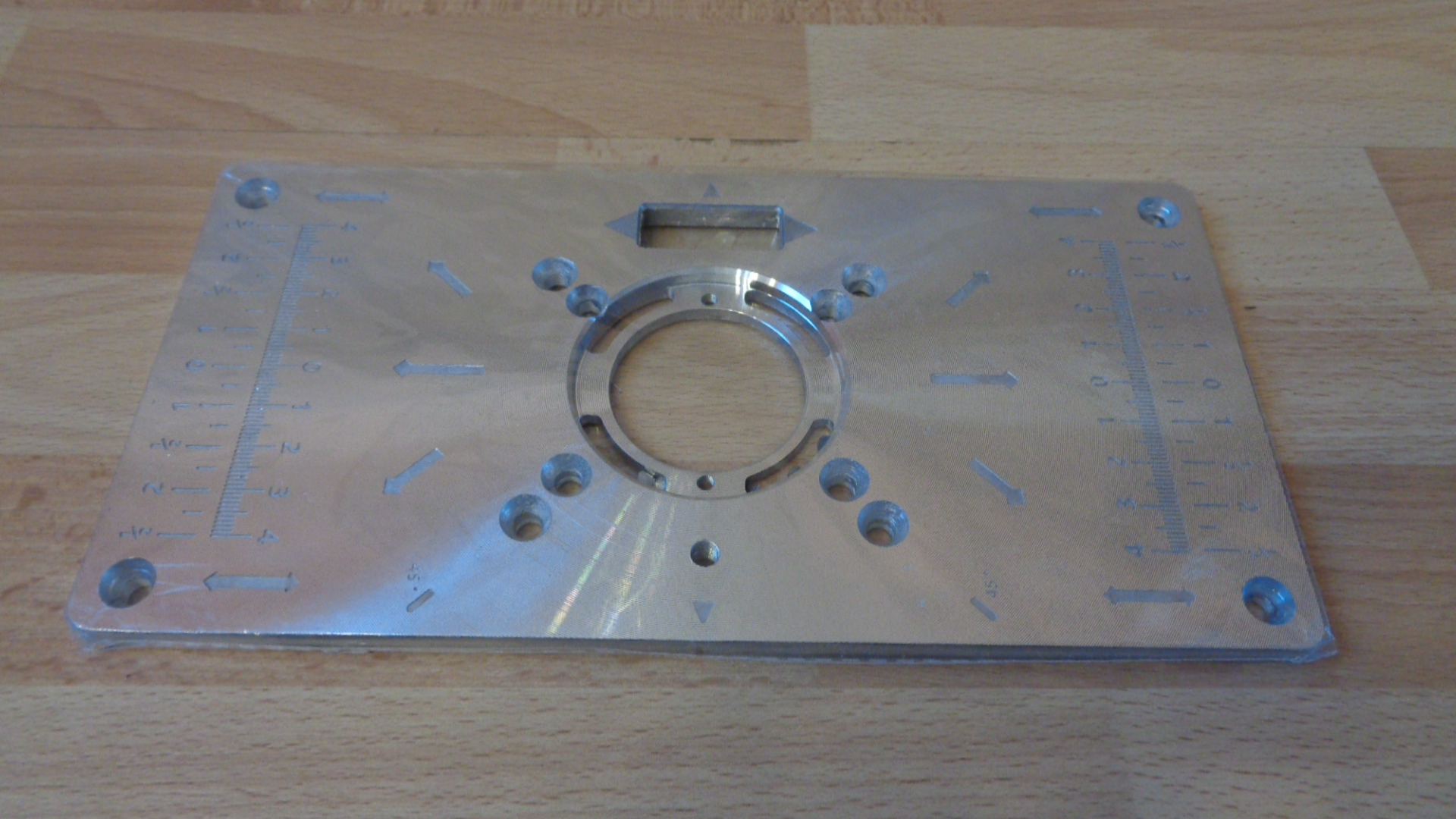 0709 – plaque d'insertion de Table de toupie en aluminium multifonctionnelle neuve – Image 6