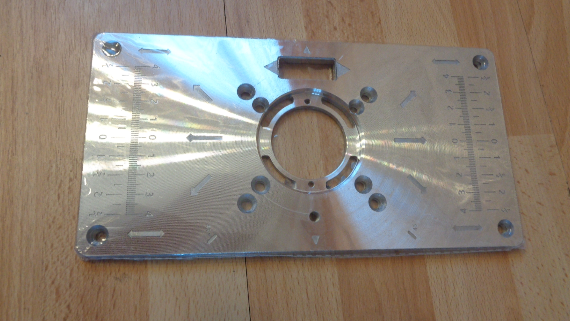 0709 – plaque d'insertion de Table de toupie en aluminium multifonctionnelle neuve – Image 3
