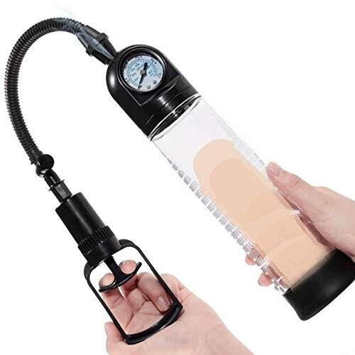 0803 – Pompe à pénis de précision avec poignée à gâchette et manomètre neuve – Image 4