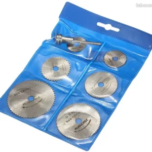 1067 – 6 lames circulaires pour scie neuves