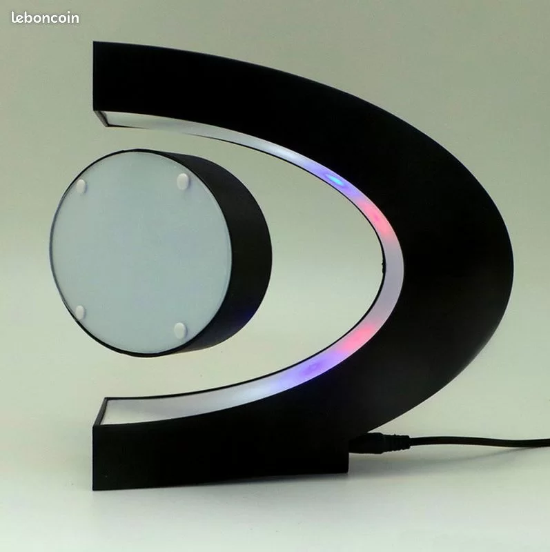 1086 – Cadre Photo flottant électronique à lévitation magnétique, avec lumières LED neuf – Image 7