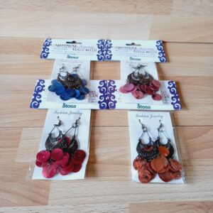 Boucles d’oreille x 4 fantaisie Neuf