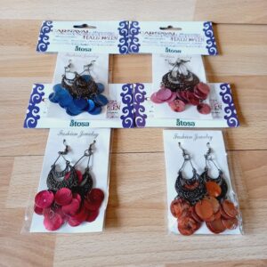 Boucles d’oreille x 4 fantaisie Neuf