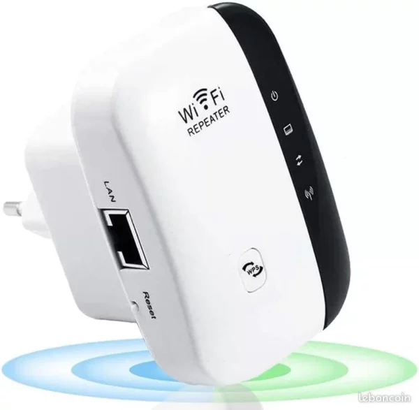 0921 WiFi Répéteur 300Mbps Wireless , amplificateur sans fil neuf – Image 2