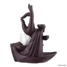 0907 – Main En Céramique Brûleur d&rsquo;encens avec 20 cônes d&rsquo;encens neuf .