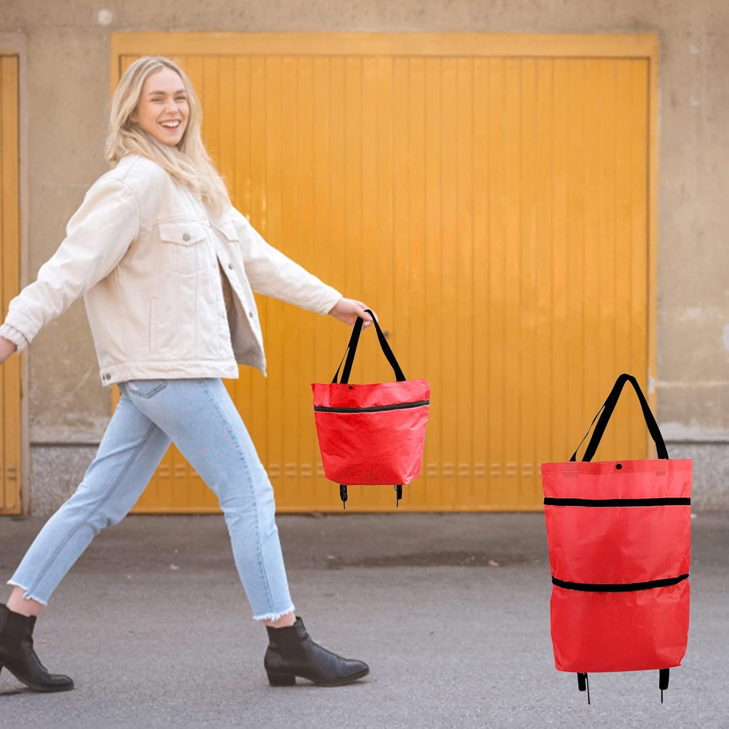 0911 – caddie sac portatif pliable neuf – Image 2