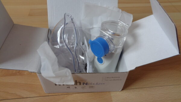0994 –  Atomiseur Portable Nebuliseur pour les maladies respiratoires neuf . – Image 6