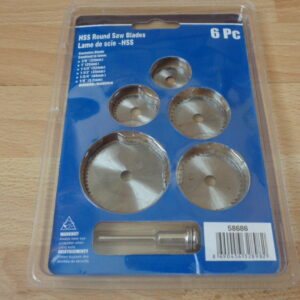 1068 – 5 lames circulaires pour scie neuves