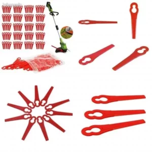 0964 –100 lames plastiques pour coupe bordure neuve .