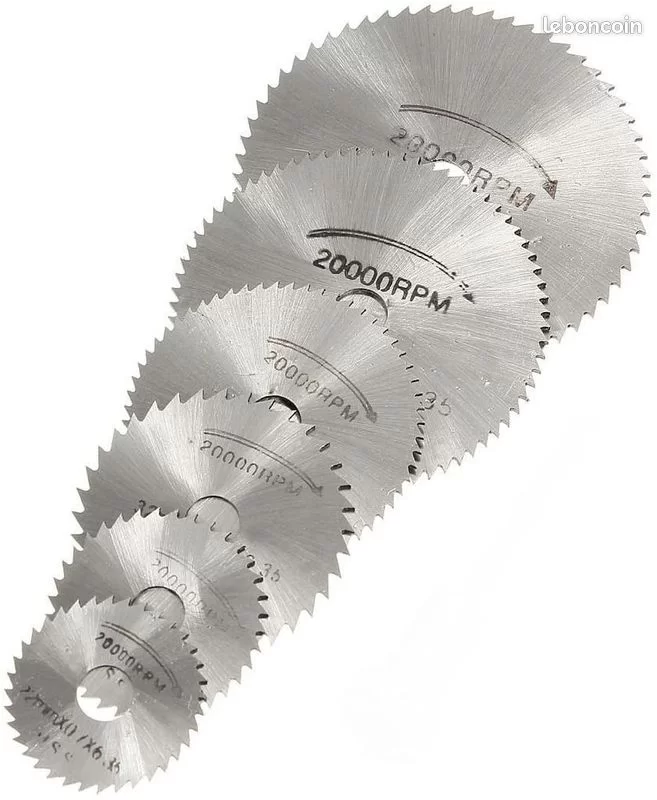 1067 – 6 lames circulaires pour scie neuves – Image 4