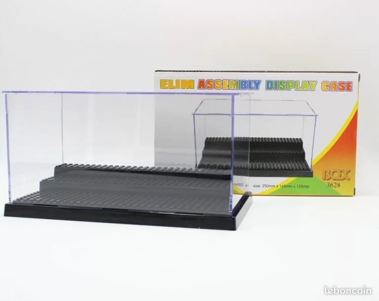 1013 – vitrine/boîte anti-poussière plaque de Base blocs de construction neuve – Image 2