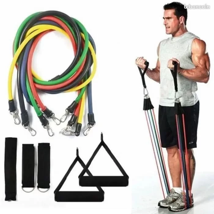 1303 – bandes de résistance, équipement de Fitness neuves . – Image 3