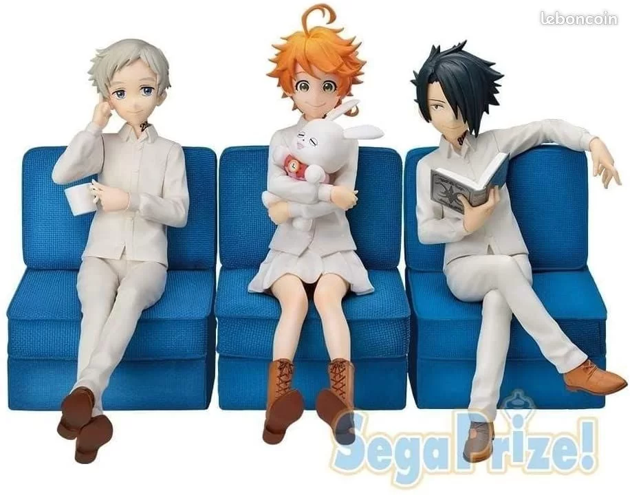 1318 – 3 figurines the promised neverland neuves en boites – Image 3
