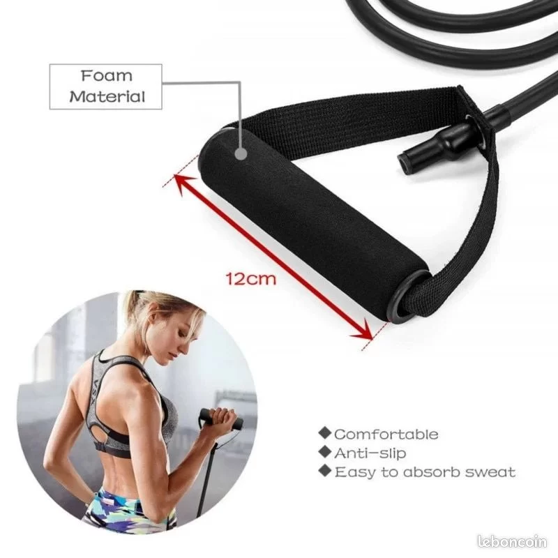 1303 – bandes de résistance, équipement de Fitness neuves . – Image 9