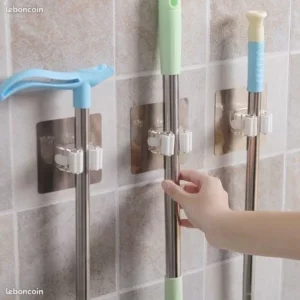 1245 – Support pour brosse balai simple neufs