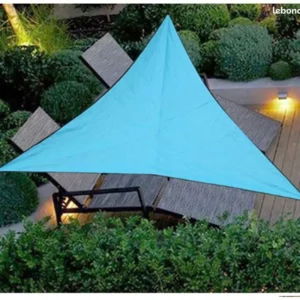 1358 – Auvent Triangulaire D’extérieur ,Protection Solaire Hydrofuge , Auvent 3 x 3 x 3 M neuf