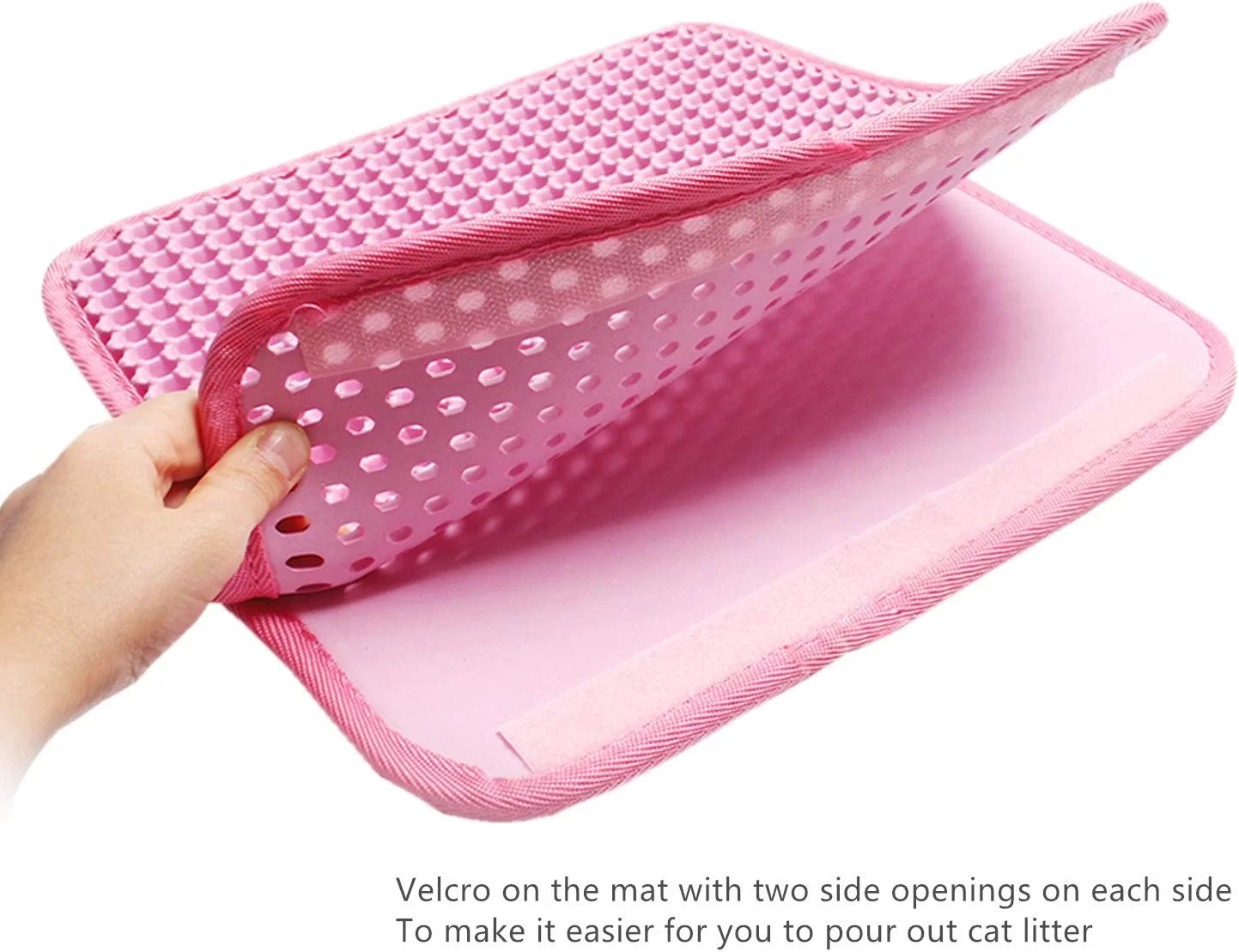 1316 – Tapis de litière pour Chat Imperméable et Antidérapant 50 x 40 cm neuf – Image 4