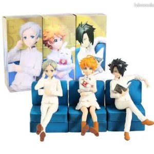 1318 – 3 figurines the promised neverland neuves en boites