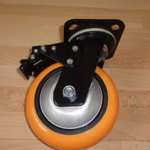 1327 –  roulette pivotante industrielle charge lourde neuve