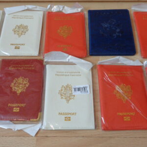 1208 – Porte-passeport français neuf