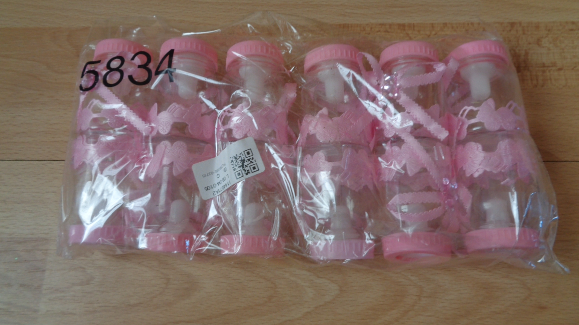 1222 – 12 pièces Biberon Bouteille roses , biberons à dragées neufs – Image 8