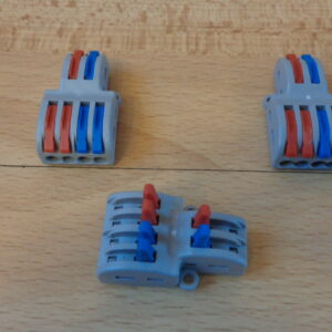 1242 – Connecteur de fil électrique universel – Connecteur : 4×2 entrées neufs