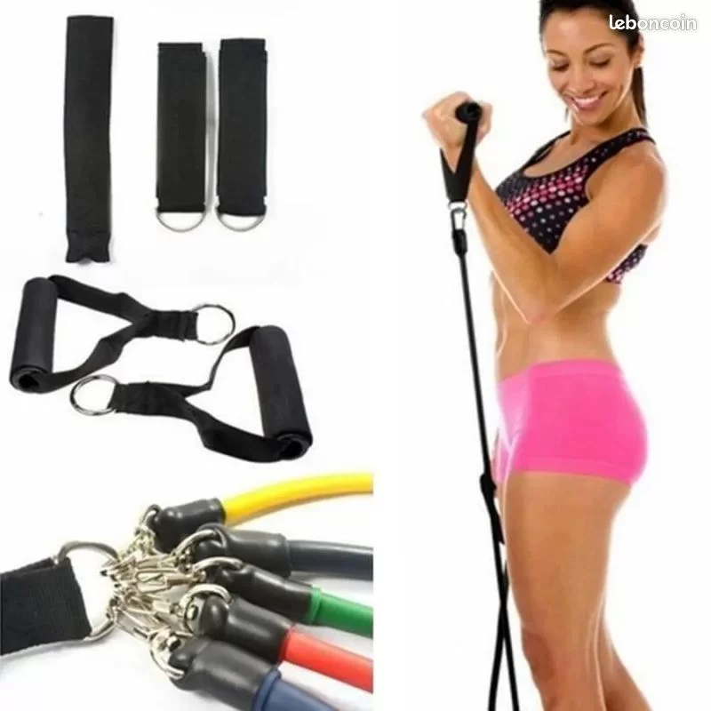 1303 – bandes de résistance, équipement de Fitness neuves . – Image 5