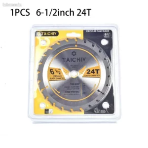 1315 – Lame de scie circulaire 6-1/2 pouces, 165mm 24T neuve