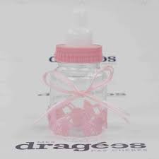 1222 – 12 pièces Biberon Bouteille roses , biberons à dragées neufs – Image 3