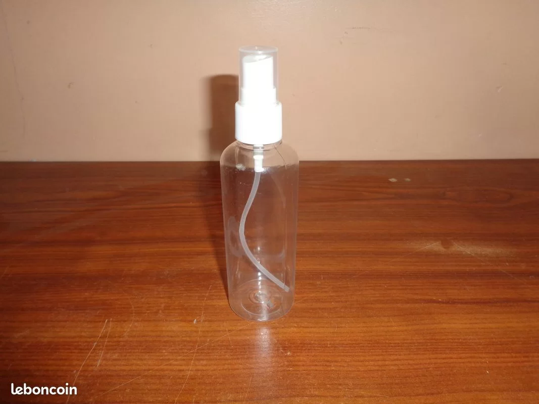 1486 – Atomiseur vide en plastique Transparent 100 ml (2 pcs ) neufs – Image 3