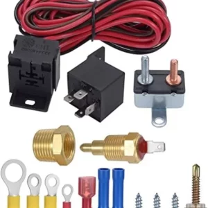1424 – Kit de relais de capteur de commutateur de température de Thermostat de ventilateur neuf