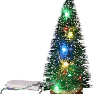1583 – Mini Arbre De Noël avec Lampe 25 cm neuf