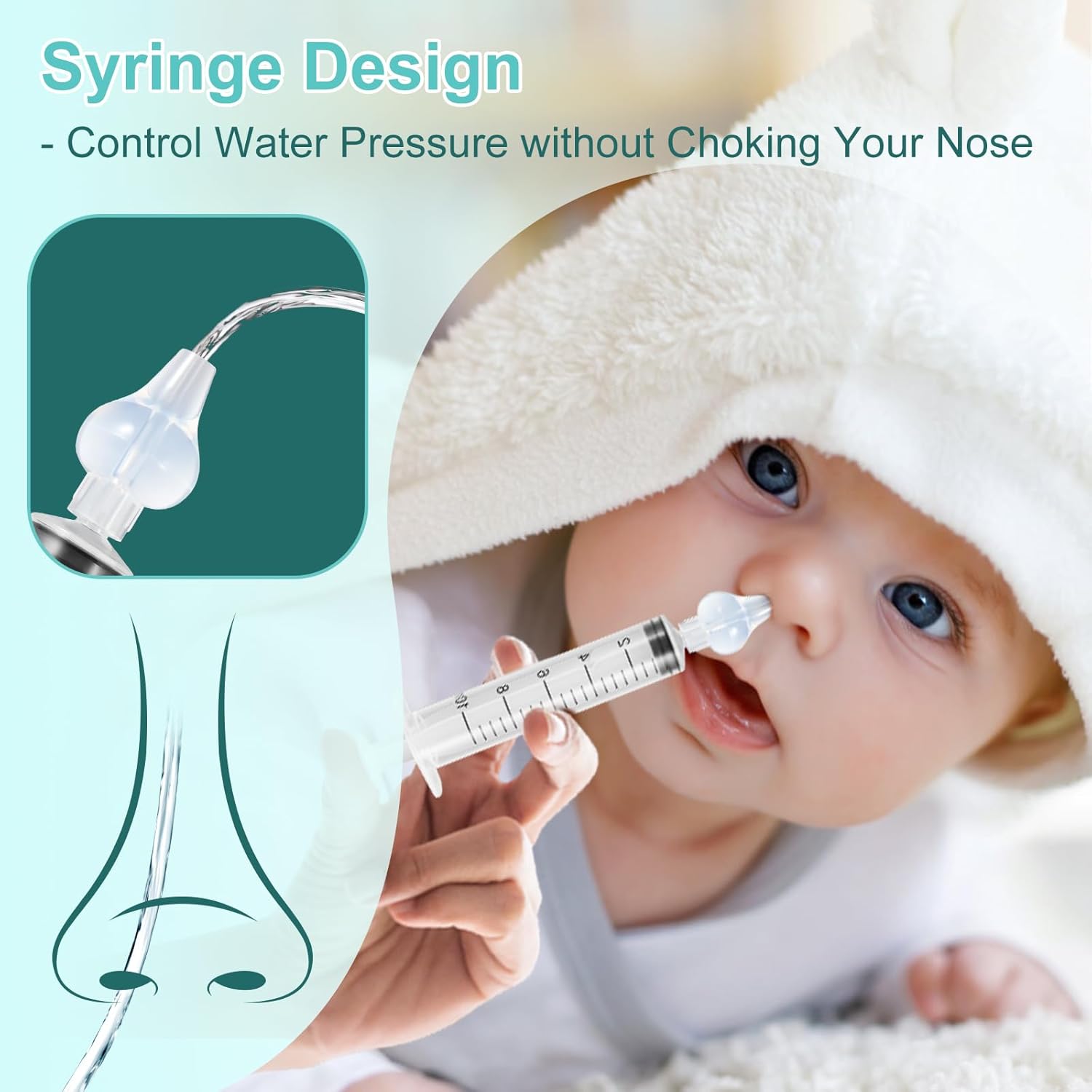 1628 – 2 Seringues d'aspirateur Nasal pour bébé neuves – Image 6