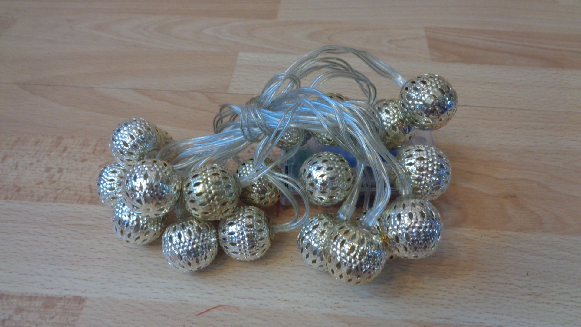 1601 – Guirlande Lumineuse de 300 cm de 20 Boules neuve – Image 14