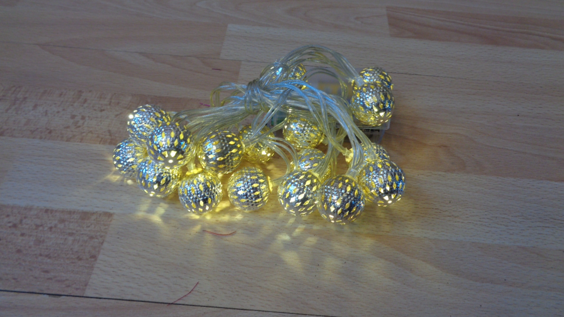 1601 – Guirlande Lumineuse de 300 cm de 20 Boules neuve – Image 13