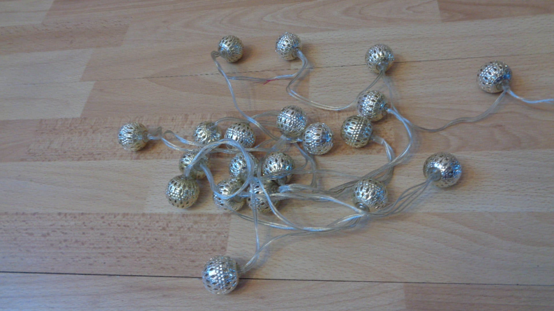 1601 – Guirlande Lumineuse de 300 cm de 20 Boules neuve – Image 7