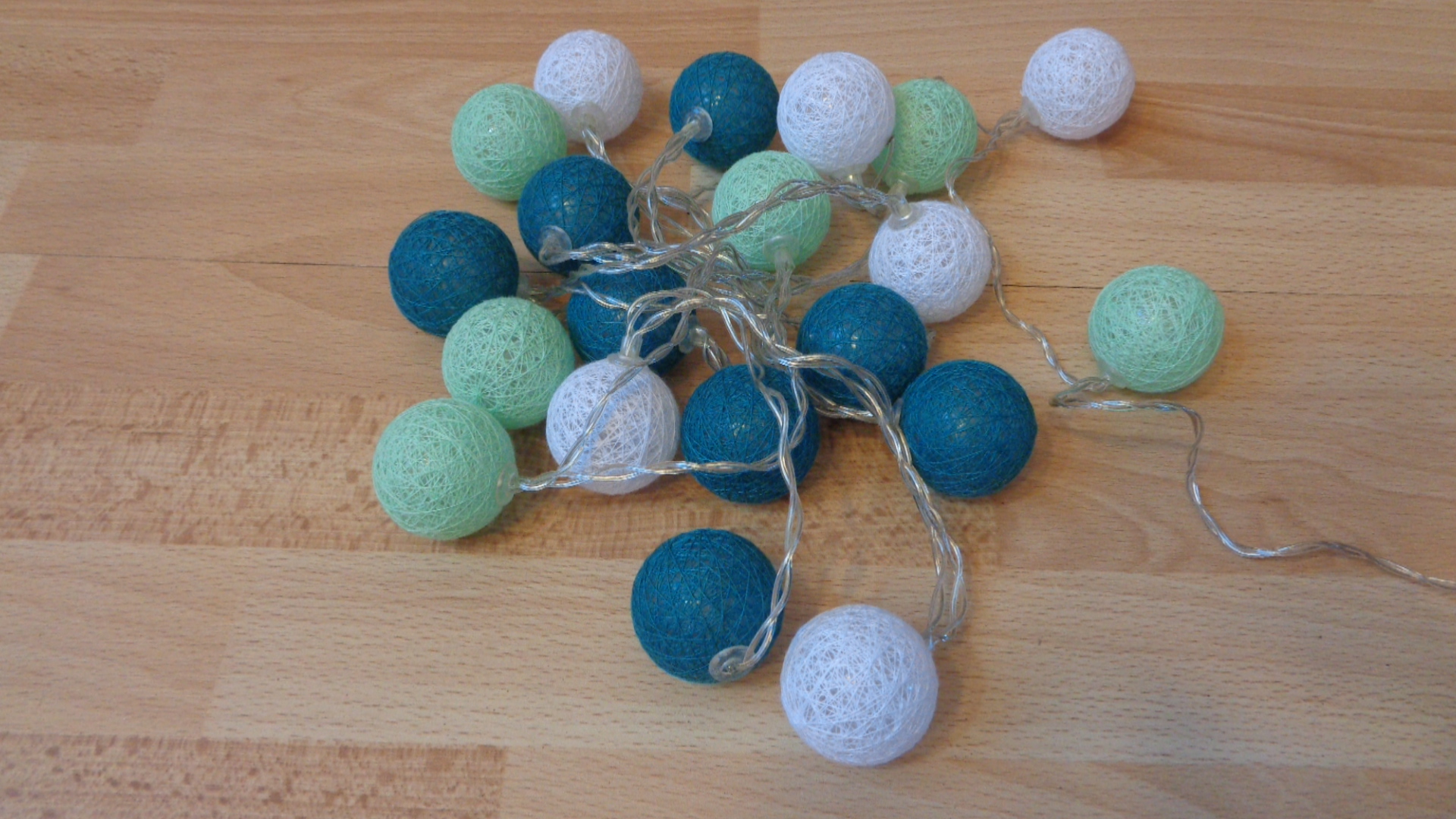 1602 – Guirlande lumineuse de Noël à 20 Boules neuve – Image 7