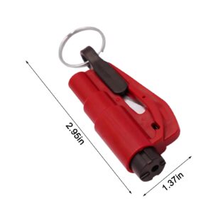 1649 –Brise-vitre coupe-ceinture avec sifflet rouge neuf
